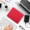 Insten Soft TPU Tablet Case For iPad Pro 11" 2020, Multifold Stand, Magnetic Cover Auto Sleep/Wake, Pencil Charging, Red - 3 of 4