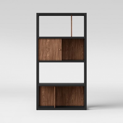 target bookcase with doors