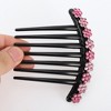 Unique Bargains Women's Flower Shape Hair Insert Comb 1 Pc - 3 of 3