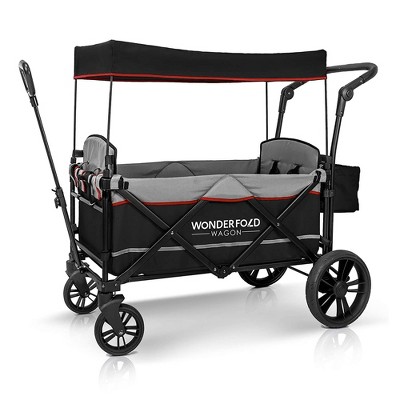 Pull 2 Passenger Double Stroller Wagon 
