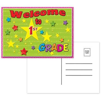 Top Notch Teacher Products Top Notch Postcards Welcome to 1st Grade TOP5117