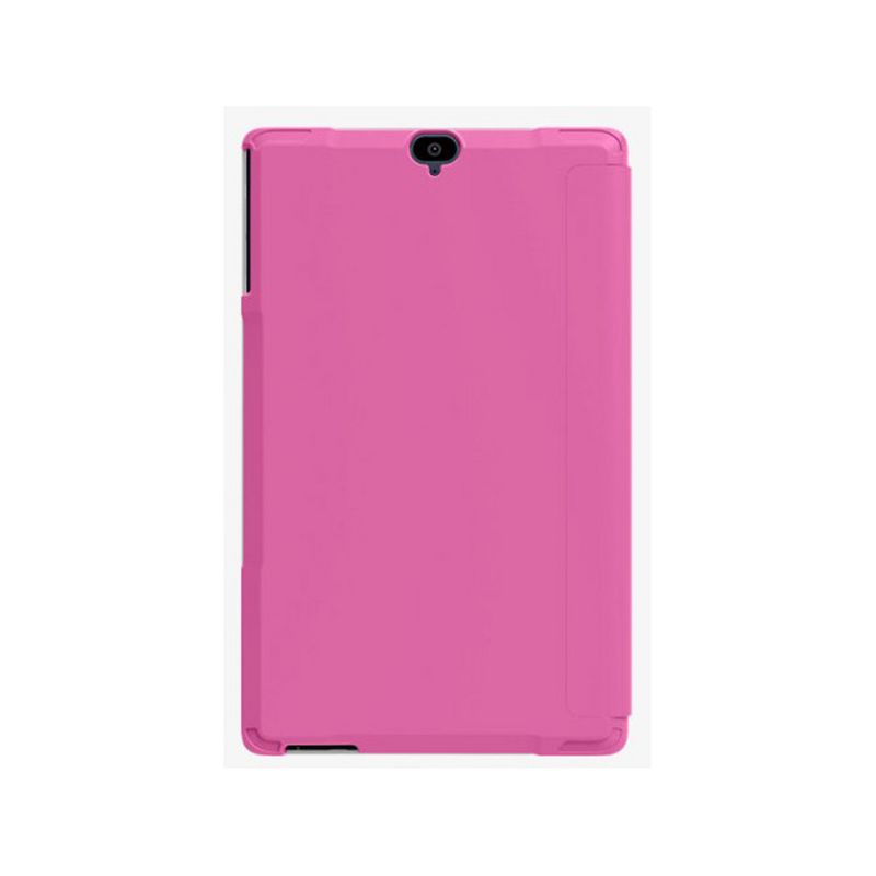 Verizon Folio Case and Tempered Glass Bundle for Ellipsis 8 HD - Pink, 4 of 5