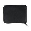 CTM Men's Lambskin Leather Zip Around Wallet - 4 of 4