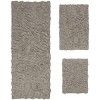 Bell Flower Collection Cotton Floral Pattern Tufted Bath Rug Set Pack of 3 - Home Weavers - 2 of 4