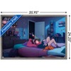 Trends International Lofi Girl - 4 A.M. Framed Wall Poster Prints - 3 of 4
