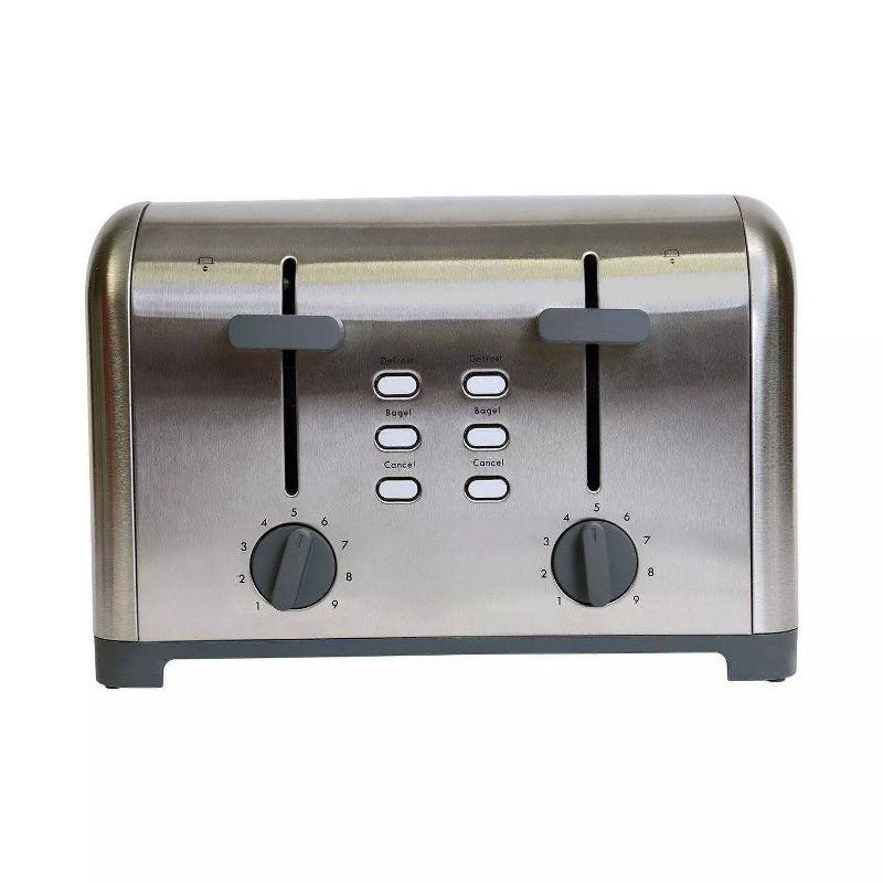 Kenmore 4 Slice Wide Slot Toaster - Stainless Steel, 3 of 12