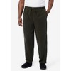 KingSize Solid Microfleece Pajama Pants - 3 of 3