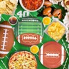 125pcs Super Bowl Themed Disposable Cutlery Set, Serves 25 People, Super Bowl Party Supplies, Includes Plates, Cups, Snack Bowls, and Straws - 4 of 4