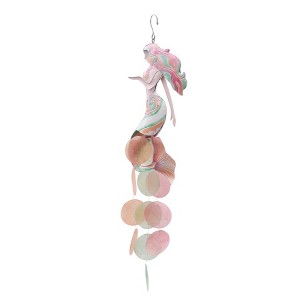 Beachcombers Mermaid Capiz Chime - 1 of 2