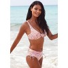 Women's Zebra Print Mid Rise Bikini Swimsuit Bottom - LASCANA - 3 of 4