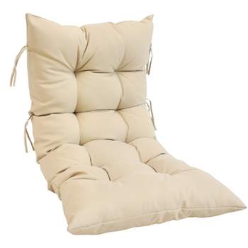 Sunnydaze Outdoor Modern Luxury Replacement Basket Chair Cushion