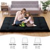 Solid Japanese Floor Mattress Indoor Furniture Living Room Bedroom Futon Mattress, Foldable & Portable Tatami Mat Roll Up Camping Mattress Pad - 4 of 4