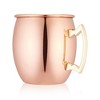 True Moscow Mule Mug, Stainless Steel, Copper Cups - 3 of 4