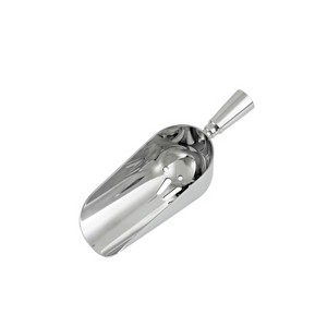 Crafthouse by Fortessa 8" Ice Scoop with Drain Holes, Stainless Steel - 1 of 1