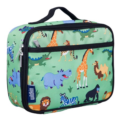 Wildkin Emerald Green Two Compartment Lunch Bag