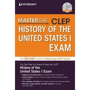 Master The(tm) Clep(c) History of the United States I Exam - (Paperback) - 1 of 1