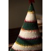 Kalalou Felt Tabletop Christmas Trees – Set of Two Festive Trees - 4 of 4