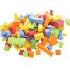 JuzToys 131 Pcs Educational EVA Foam Building Blocks, Soft Stacking Blocks, Baby Bath Foam Toy Set, Early Learning Construction Toys & Gifts - 3 of 4
