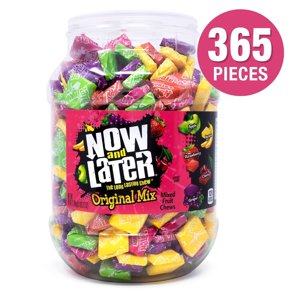Now & Later Assorted Jar - 60oz