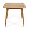 Christopher Knight Home Reynes Outdoor Acacia Wood Square Dining Table - 2 of 4