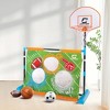 Cipton 3 in 1 Moving Multi Sports Toy Basketball Set - 18pc - 3 of 4