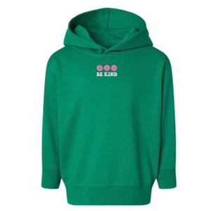 The Juniper Shop SmileyWorld Embroidered Be Kind Turning Smiles Toddler Hoodie - 1 of 4