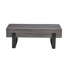 NicBex Modern 47.2" Rectangle Coffee Table with Drawer and Metal Legs for Living Room and Office - 3 of 4