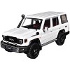 Toyota Land Cruiser (J76) White Metallic 1/64 Diecast Model Car by GCD - 2 of 3