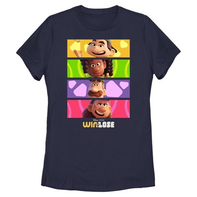 Women's Win or Lose Character Panels T-Shirt