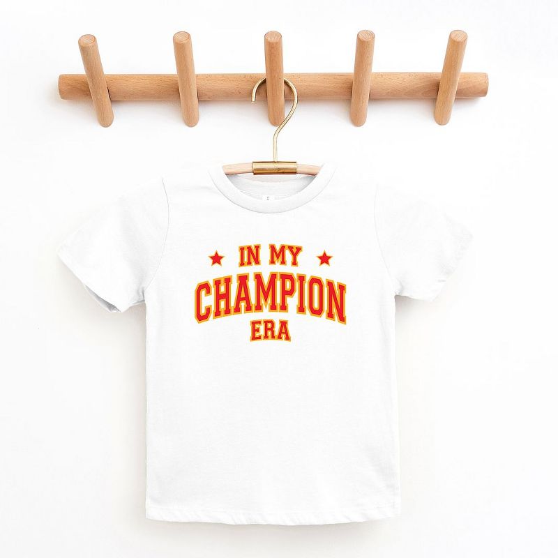 The Juniper Shop Red In My Champion Era Toddler Short Sleeve Tee, 1 of 3