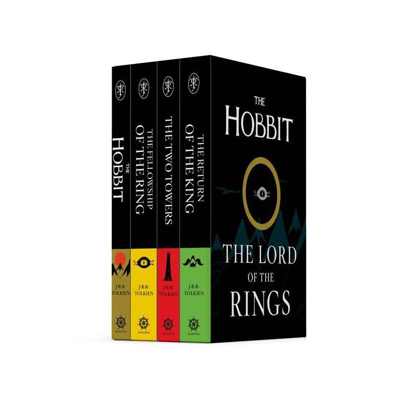 The Hobbit and the Lord of the Rings Boxed Set - by  J R R Tolkien (Paperback), 1 of 2