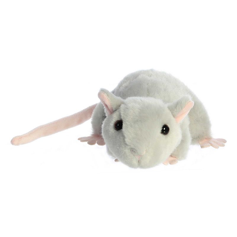 Aurora Mini Flopsie 8" Mouse Grey Stuffed Animal, 2 of 5