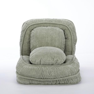 SEVOBAL Human Dog Bed Lazy Sofa Couch 5 Adjustable Position Sit Sleep Bed Fold Put In Bedroom Living Room Space Saving, Green, 37.79"*36.61"*6.69" - 1 of 4