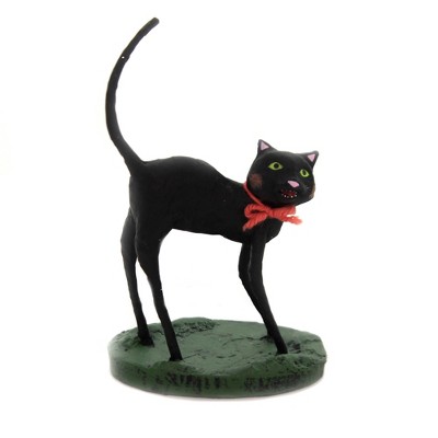 Lori Mitchell 5.0 Inch Kitty Boo Halloween Black Cat Figurines
