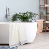 PiccoCasa Soft 100% Combed Cotton 600 GSM Highly Absorbent for Bathroom Shower Hand Towel Set - 2 of 4