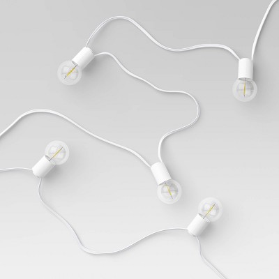 White Cord String Lights Clear - Room Essentials™