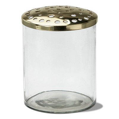 tagltd Flower Frog Cylinder Vase Large