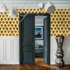Party Land Mustard Yellow Trees Abstract Paste the Wall Wallpaper - 2 of 4