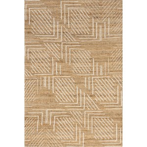 Nuloom Gardenia Geometric Jute Blend Indoor Area Rug - 1 of 4