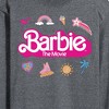 Men's - Barbie - Movie Logo Icons Long Sleeve Graphic T-Shirt - 2 of 4