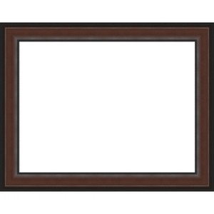 Amanti Art Harvard Walnut Framed Dry Erase Magnetic Board - 1 of 4