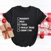 Simply Sage Market Women's I Tried Nice List Short Sleeve Graphic Tee - 3 of 4