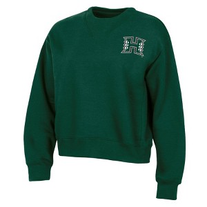 NCAA Hawaii Rainbow Warriors Women's Fashion Fleece Sweatshirt - 1 of 3
