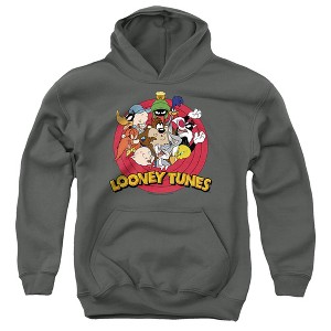Boys’ Looney Tunes Smaller Group Hooded Sweatshirt - 1 of 4