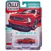 2012 Ford Mustang Boss 302 Competition Orange with Black Accents "Modern Muscle" 1/64 Diecast Model Cars by Auto World - 4 of 4