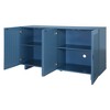 Modern Sideboard Cabinet Storage Cabinets, Storage Buffet Sideboard with 4 Doors, Free Standing Accent Storage Cabinet for Living Room - 4 of 4