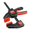 Bessey Trigger and Spring Clamp Set, One-Handed Operation, Adjustable Pressure, 6-Piece Set - 4 of 4