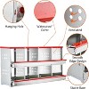GustoWave 8-Hole Wall-Mounted Metal Chicken Nests Boxes Laying Eggs - 2 of 4
