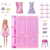 Barbie Dream Closet Toy Playset with Fashion Doll, Clothes, & 25+ Accessories, - 3 of 4