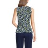 Lands' End Women's Sleeveless Starfish Peplum Top - 2 of 3